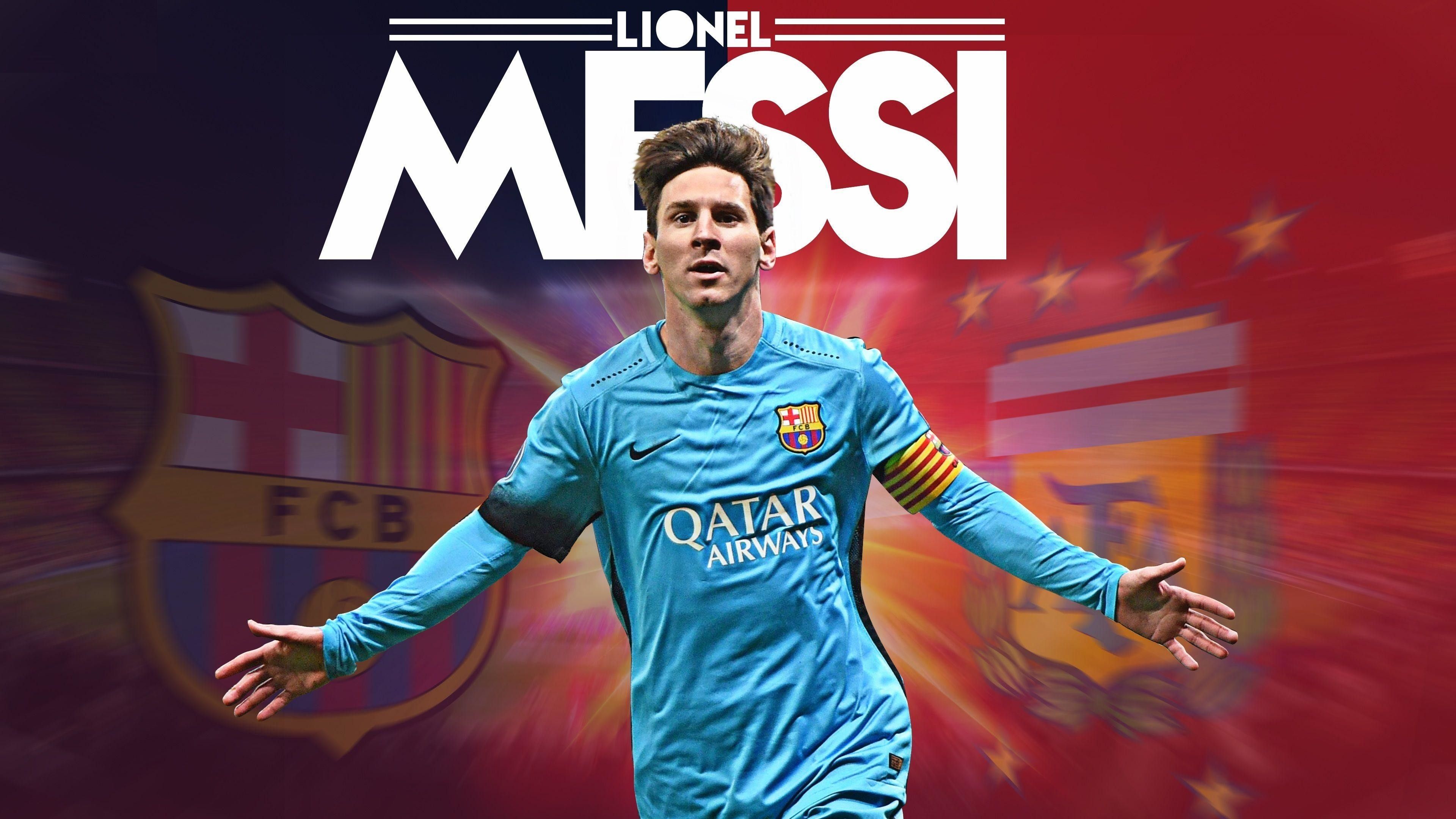 Hình nền cầu thủ Messi 4K đẹp