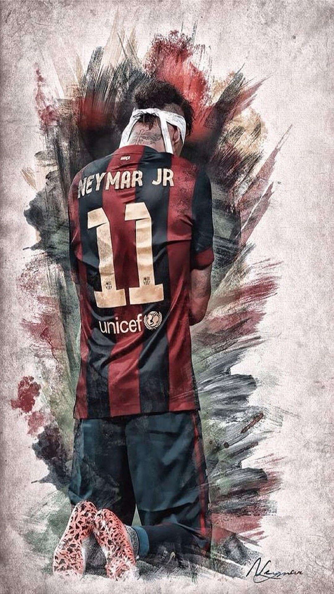Hình nền cầu thủ Neymar số áo 11 ngầu đẹp