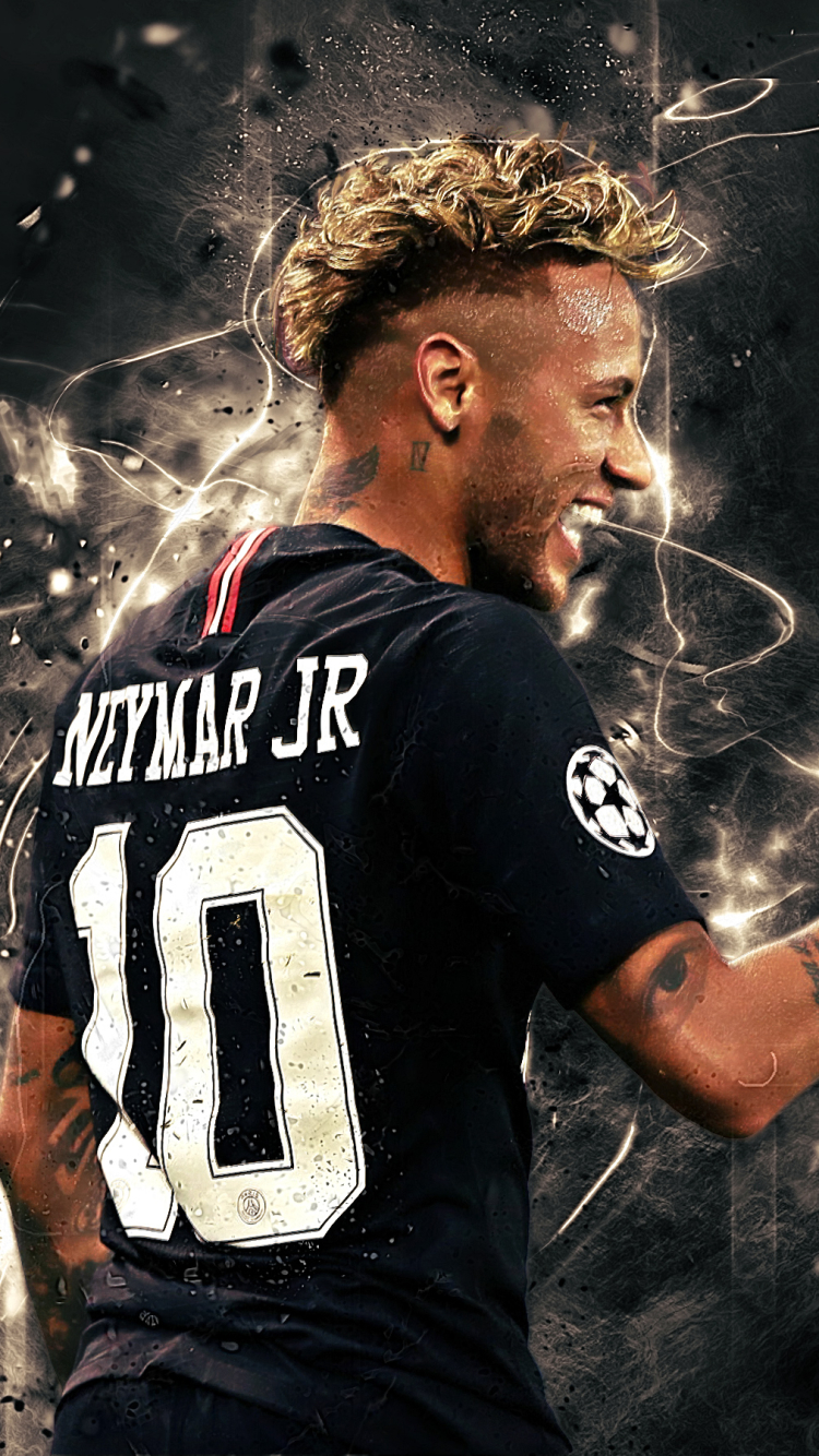Ảnh cầu thủ Neymar mang áo số 10 ngầu đẹp
